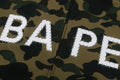 A BATHING APE 1ST CAMO BAPE LOGO RHINESTONE RELAXED FIT FULL ZIP HOODIE