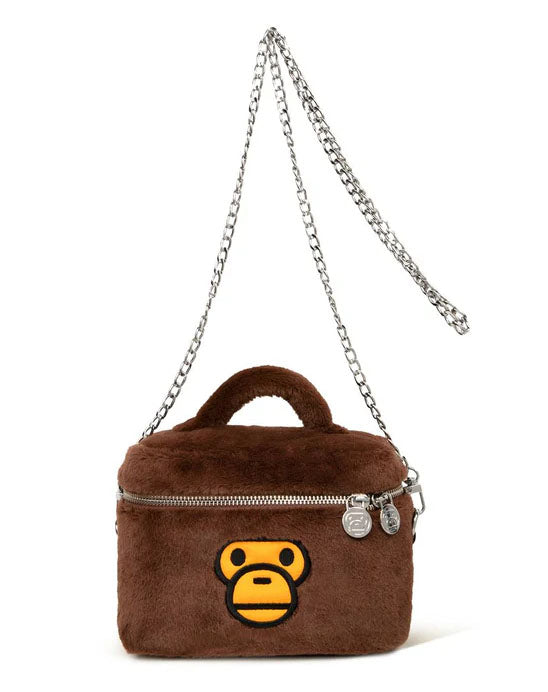 A BATHING APE Ladies' BABY MILO STORE BABY MILO SMALL BOX FAUX BAG