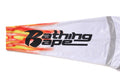 A BATHING APE FLAME PATTERN MULTI LOGO RELAXED FIT FOOTBALL JERSEY