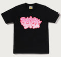 A BATHING APE Ladies' BUBBLE KATAKANA TEE