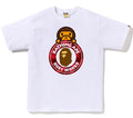 A BATHING APE COLOR CAMO MILO ON BUSY WORKS TEE