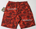 A BATHING APE COLOR CAMO APE HEAD ONE POINT BEACH SHORTS