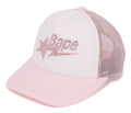 A BATHING APE Ladies' CRYSTAL STONE BAPE STA LOGO MESH CAP