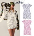 A BATHING APE Ladies' COLOR CAMO JERSEY DRESS