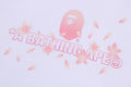 A BATHING APE SAKURA LOGO TEE