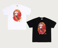 A BATHING APE JAPAN AUTUMN PHOTO APE HEAD TEE