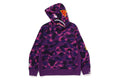 A BATHING APE COLOR CAMO 2ND SHARK PULLOVER HOODIE