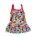 A BATHING APE BAPE KIDS MILO ABC MULTI CAMO SWIMWEAR