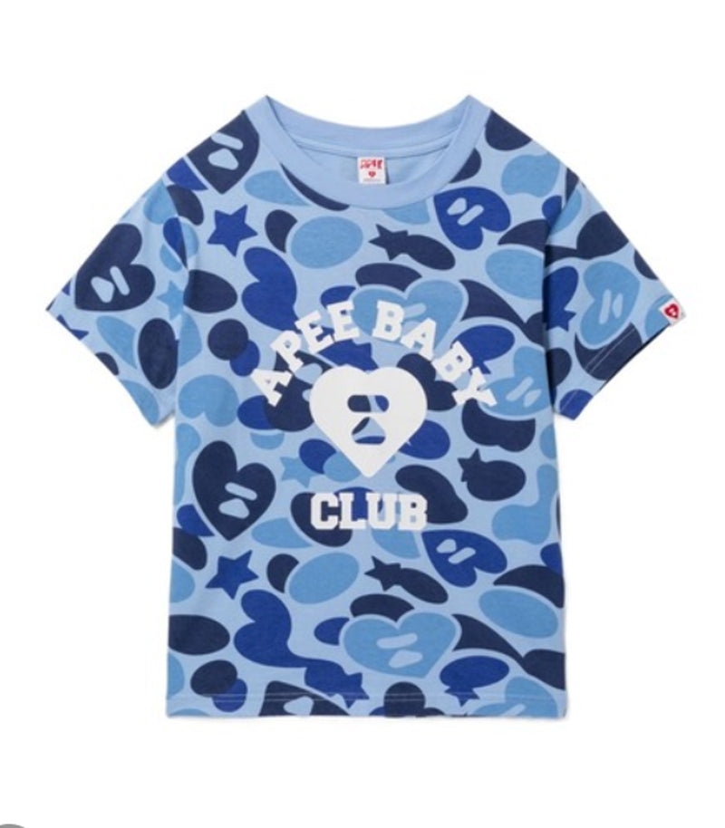A BATHING APE - APEE CAMO PRINTED TEE