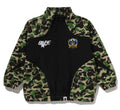 A BATHING APE BAPE KIDS ABC CAMO PATCH LOOSE FIT JACKET