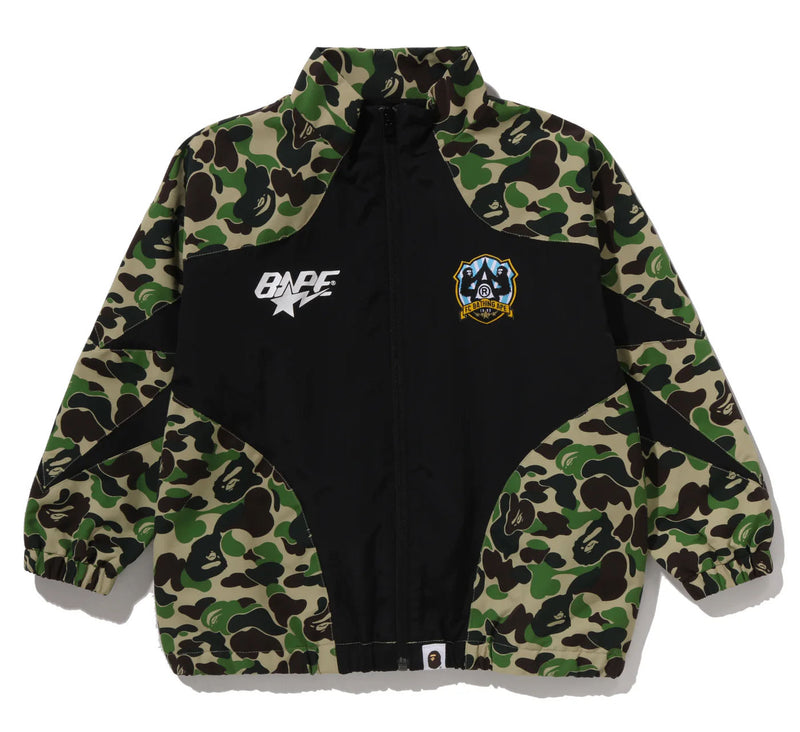 A BATHING APE BAPE KIDS ABC CAMO PATCH LOOSE FIT JACKET