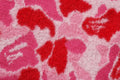 A BATHING APE Ladies' ABC CAMO SHAGGY SWEATER