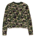 A BATHING APE Ladies' ABC CAMO SHAGGY SWEATER