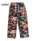 A BATHING APE Ladies' HYBRID CAMO BAPE STA CARGO PARACHUTE PANTS