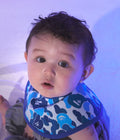 A BATHING APE BAPE KIDS BAPE X MARLMARL - ABC CAMO BABY MILO BIB