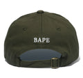 A BATHING APE ONE POINT PANEL CAP