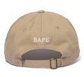 A BATHING APE ONE POINT PANEL CAP