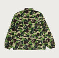 A BATHING APE ABC CAMO REVERSIBLE COACH JACKET