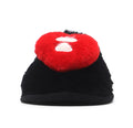 A BATHING APE APEE HEART FURRY SLIPPER