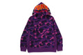 A BATHING APE COLOR CAMO 2ND SHARK PULLOVER HOODIE