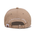 A BATHING APE APE HEAD ONE POINT PANEL CAP
