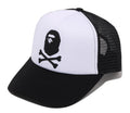 A BATHING APE APE CROSSBONE MESH CAP