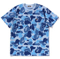 A BATHING APE ABC CAMO PILE JACQUARD ONE POINT TEE