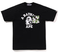A BATHING APE ABC RESORT CAMO POCKET COLLEGE TEE
