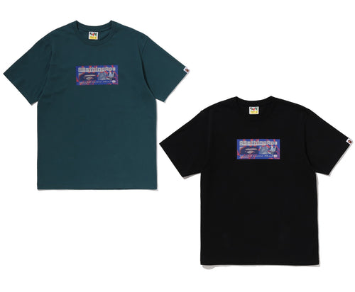 A BATHING APE HANDPRINT LOGO TEE