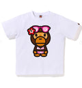A BATHING APE BAPE KIDS BIG BABY LISA SUMMER TEE