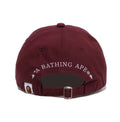 A BATHING APE APE HEAD ONE POINT PANEL CAP