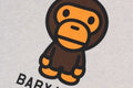 A BATHING APE HEAVY WASHED MILO CREWNECK SWEAT SHIRT
