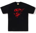 A BATHING APE COLOR CAMO APE FACE STA TEE