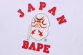 A BATHING APE JAPAN COLLEGE KABUKI TEE ( JAPAN LIMITED )