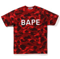 A BATHING APE COLOR CAMO BAPE TEE