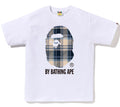 A BATHING APE BAPE CHECK BY BATHING APE TEE
