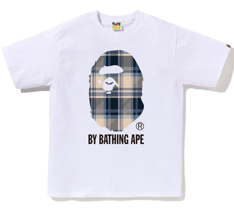 A BATHING APE BAPE CHECK BY BATHING APE TEE