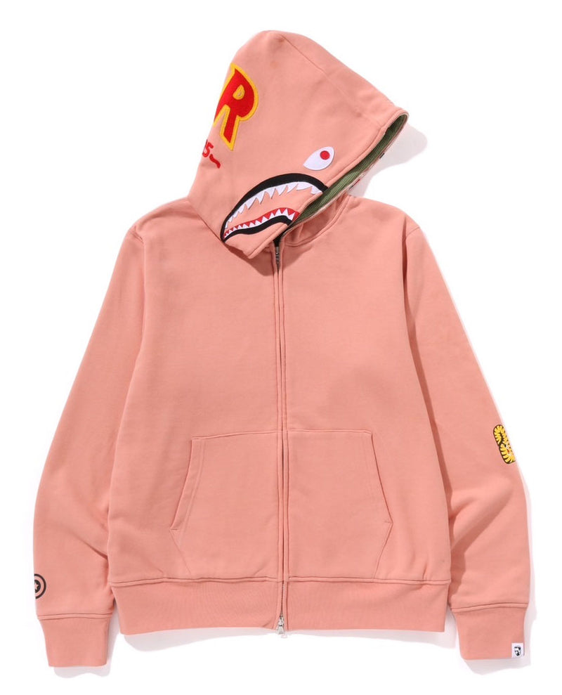 A BATHING APE 2ND SHARK FULL ZIP HOODIE