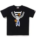 A BATHING APE BAPE KIDS MILO FAKE MARINE TEE