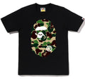 A BATHING APE Ladies' ABC CAMO BIG APE HEAD TEE