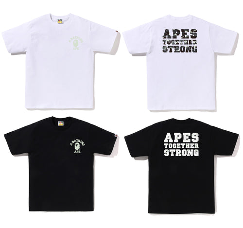 A BATHING APE CITY CAMO COLLEGE ATS TEE