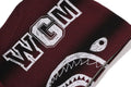 A BATHING APE HAND DRAW FOOTBALL SHARK RELAXED FIT FULL ZIP HOODIE