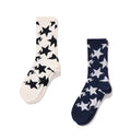 A BATHING APE STA PATTERN SOCKS