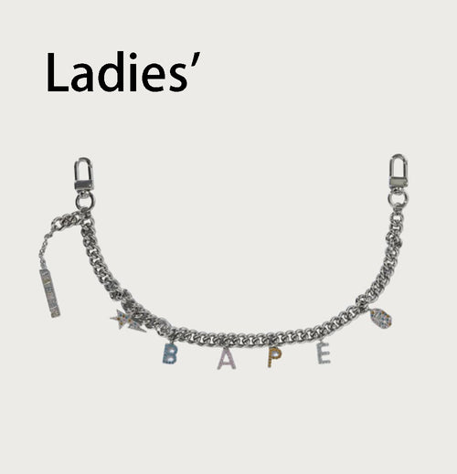 A BATHING APE Ladies' BAPE BAG CHAIN