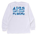 A BATHING APE ABC CAMO COLLEGE ATS L/S TEE