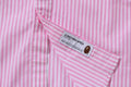 A BATHING APE Ladies' COLLEGE STRIPE SHIRT