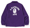 A BATHING APE COLLEGE COACH JACKET