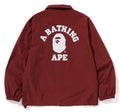 A BATHING APE COLLEGE COACH JACKET