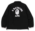 A BATHING APE COLLEGE COACH JACKET