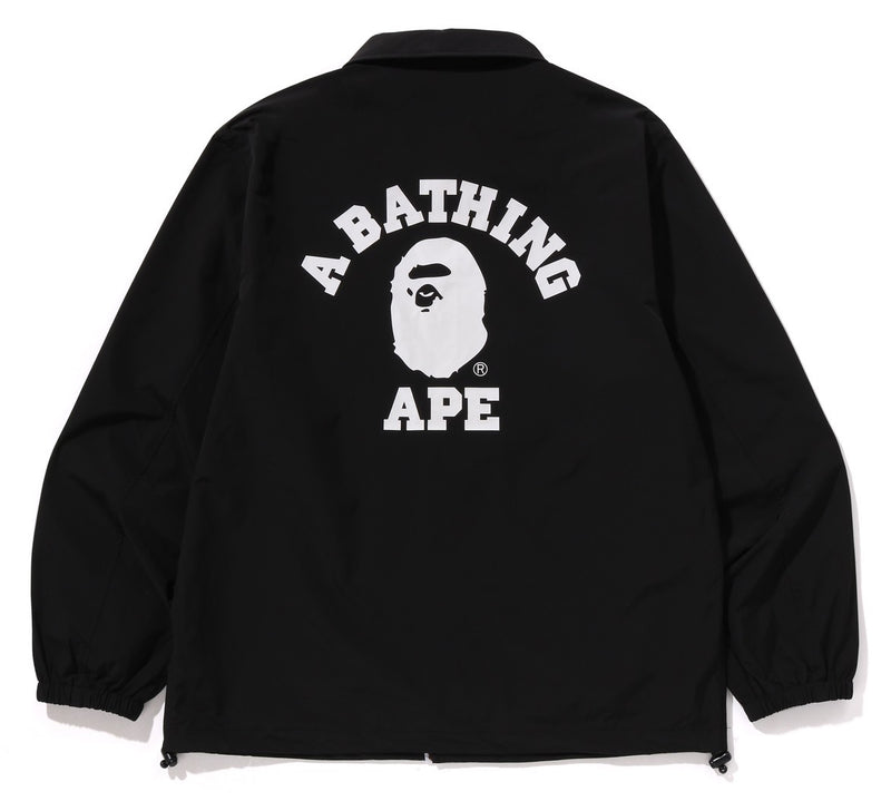 A BATHING APE COLLEGE COACH JACKET